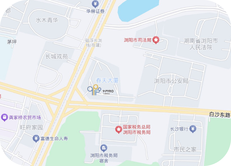 联系我们地图